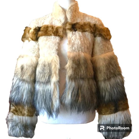 bebe Women's Faux Fur Jacket - Picture 3 of 7